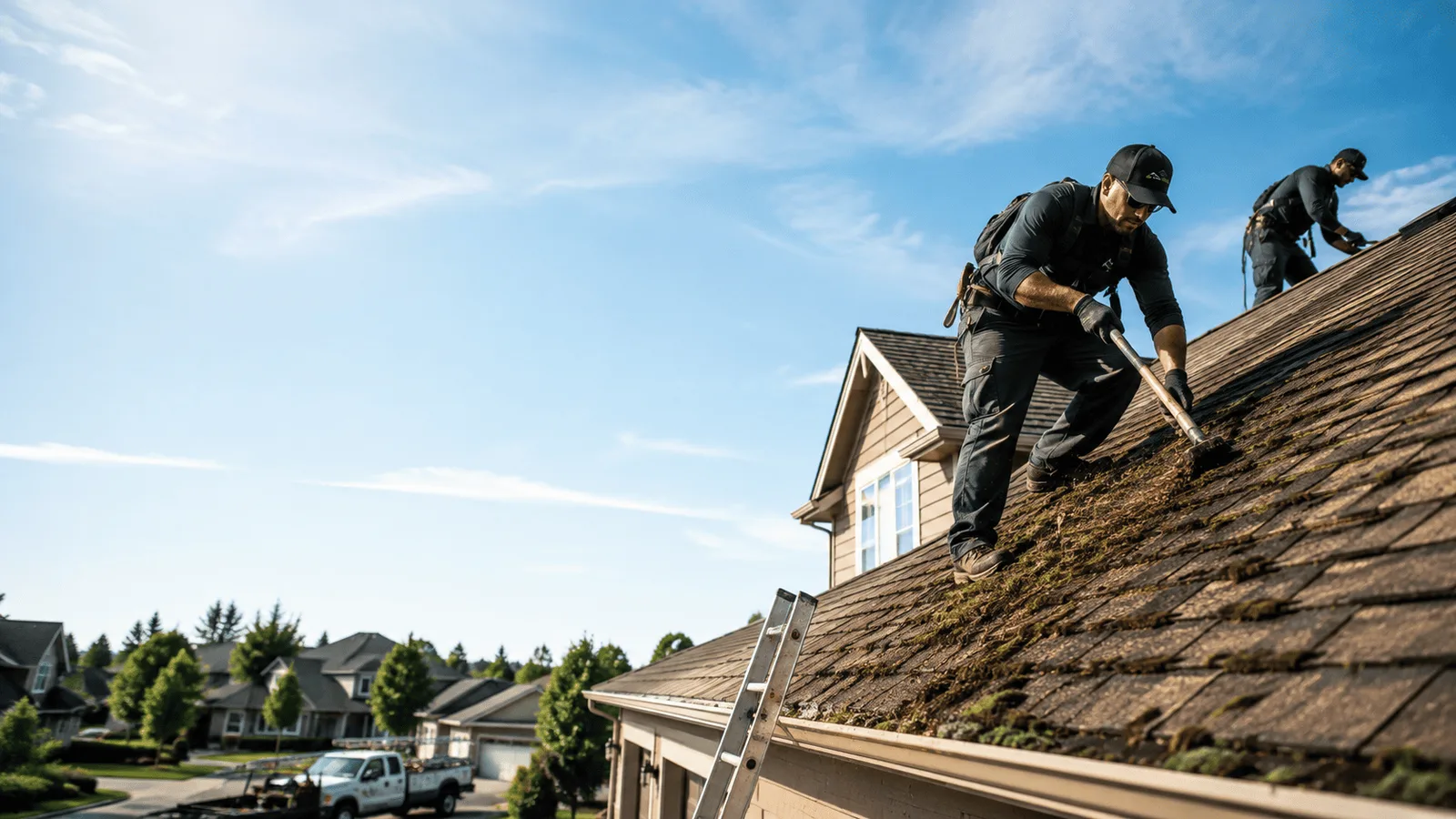 Roof Moss Removal in Hackettstown, NJ near me